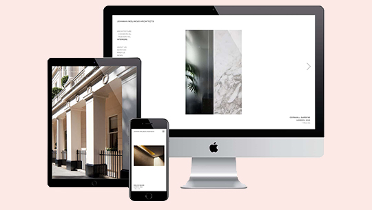 国际室内设计公司网站设计分享